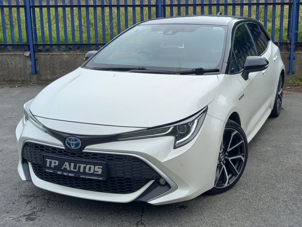 Toyota Corolla Hatchback, Petrol Hybrid, 2021, White