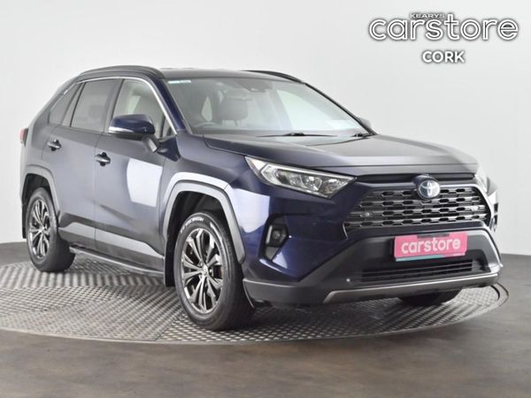 Toyota RAV4 SUV, Petrol Hybrid, 2022, Blue