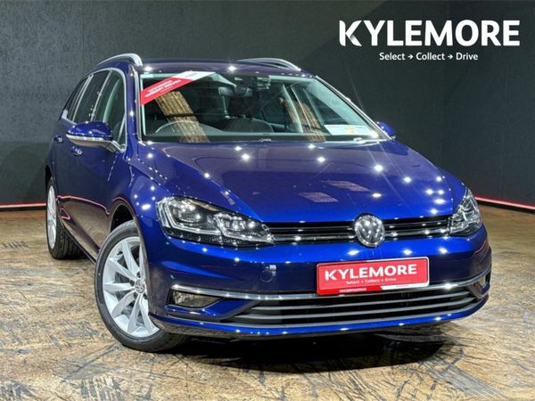 Volkswagen Golf Estate, Petrol, 2018, Blue