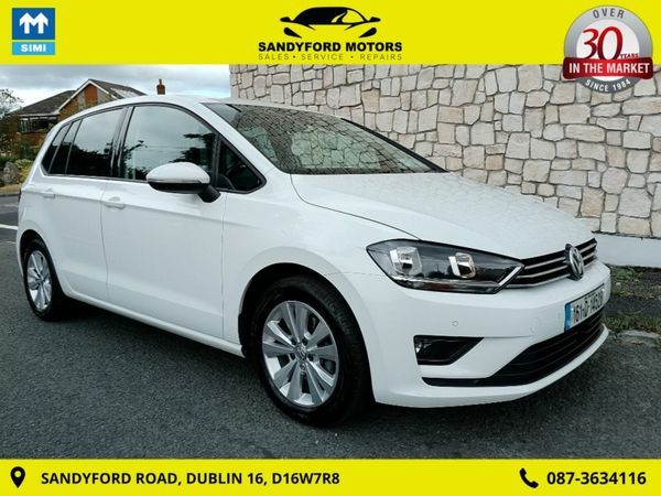 Volkswagen Golf Hatchback, Diesel, 2016, White