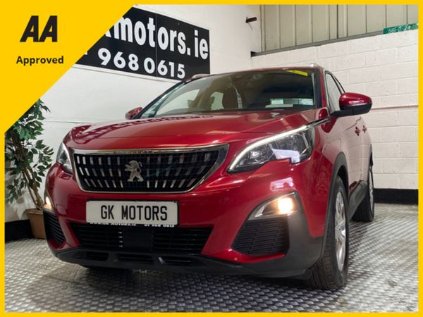 Peugeot 3008 SUV, Diesel, 2017, Red