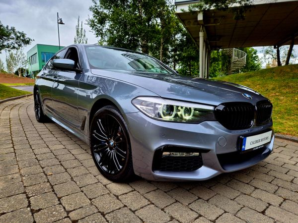 BMW 5-Series Saloon, Petrol Plug-in Hybrid, 2017, Blue