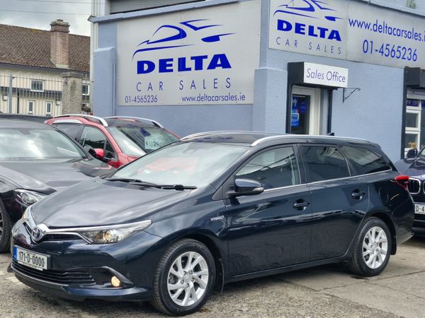 Toyota Auris Estate, Petrol Hybrid, 2017, Grey