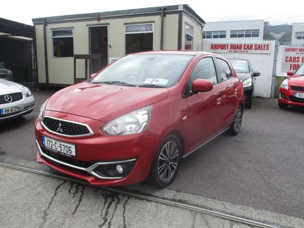 Mitsubishi Space Star Hatchback, Petrol, 2017, Red