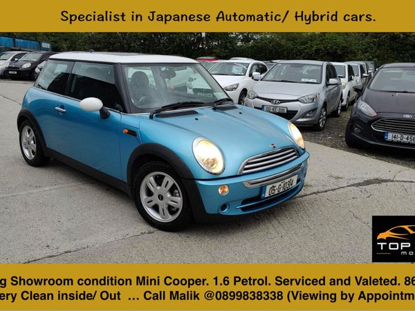 Mini Cooper Hatchback, Petrol, 2005, Blue