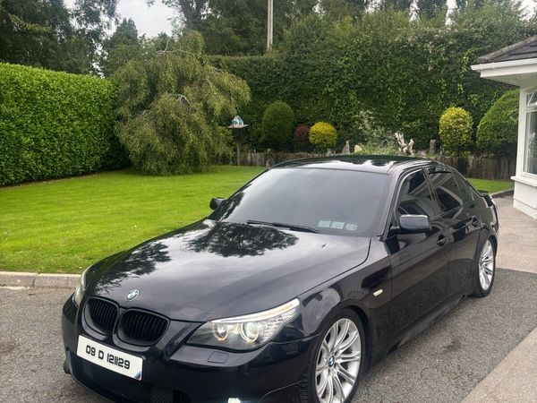 BMW 5-Series Saloon, Diesel, 2009, Black