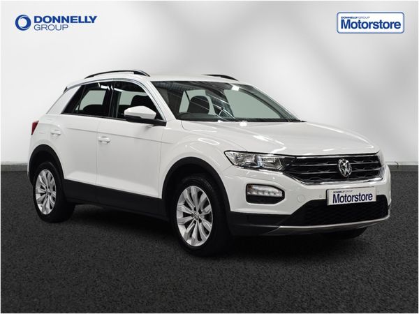 Volkswagen T-Roc Hatchback, Petrol, 2020, White