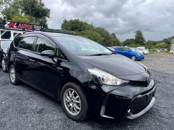 Toyota Prius MPV, Hybrid, 2019, Black