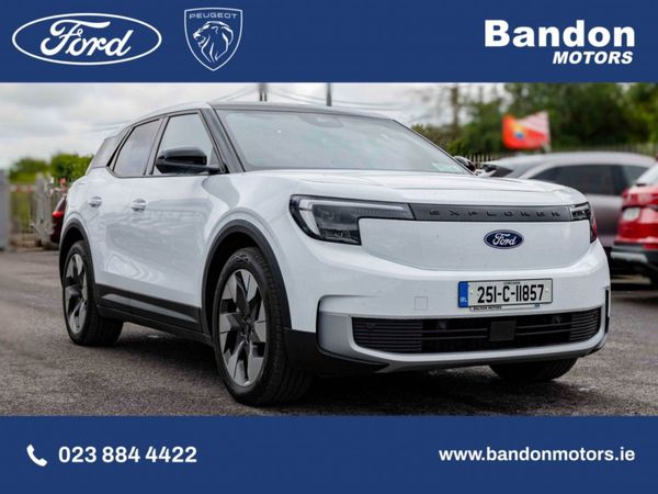 Ford Explorer MPV, Electric, 2025, White