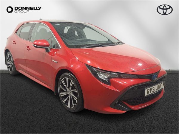 Toyota Corolla Hatchback, Petrol Hybrid, 2021, Red