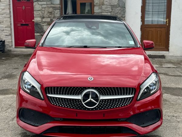 Mercedes-Benz A-Class Hatchback, Petrol, 2018, Red