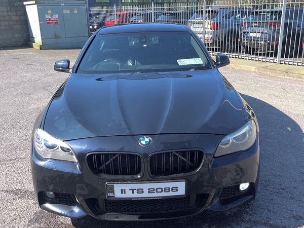 BMW 5-Series Saloon, Diesel, 2011, Black
