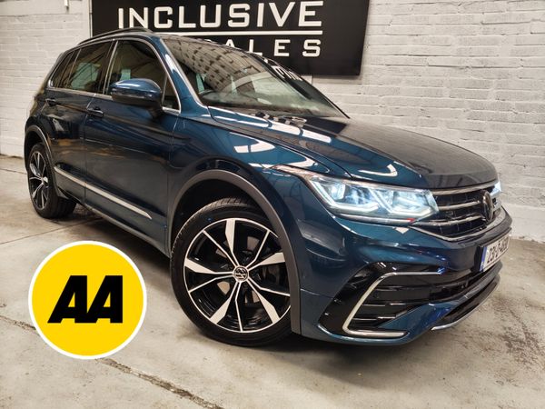 Volkswagen Tiguan SUV, Petrol Hybrid, 2023, Blue