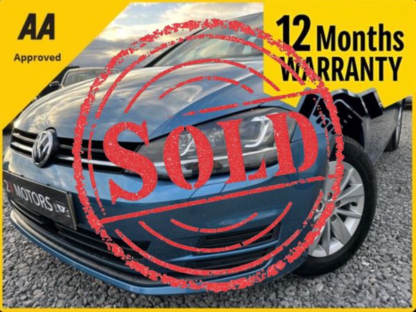 Volkswagen Golf Hatchback, Petrol, 2016, Blue