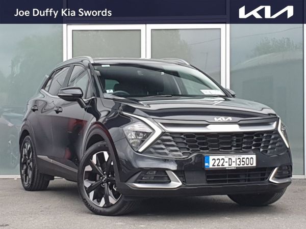 Kia Sportage SUV, Petrol Plug-in Hybrid, 2022, Black