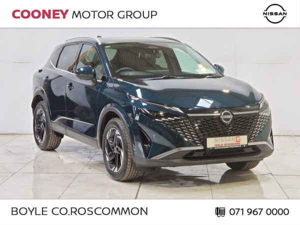 Nissan Qashqai SUV, Petrol Hybrid, 2025, Green