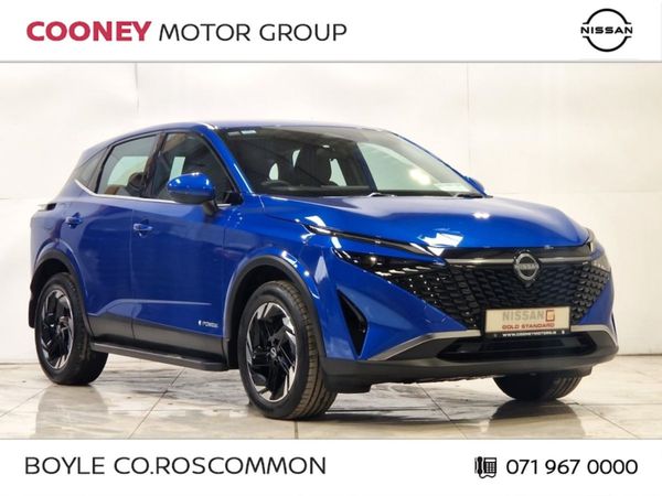 Nissan Qashqai MPV, Petrol Hybrid, 2025, Blue