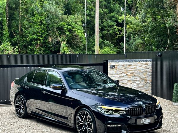 BMW 5-Series Saloon, Diesel, 2017, Black