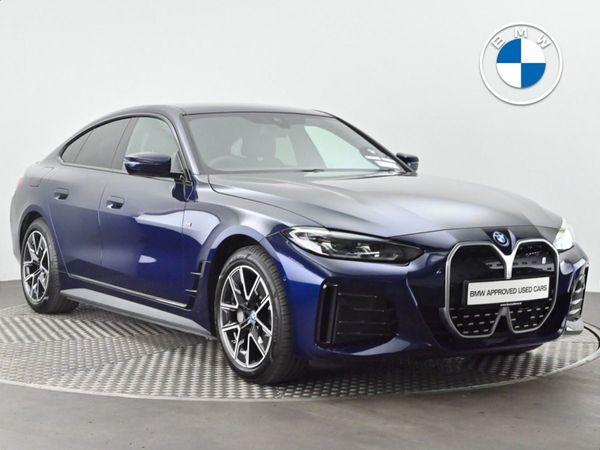 BMW i4 Hatchback, Electric, 2024, Blue