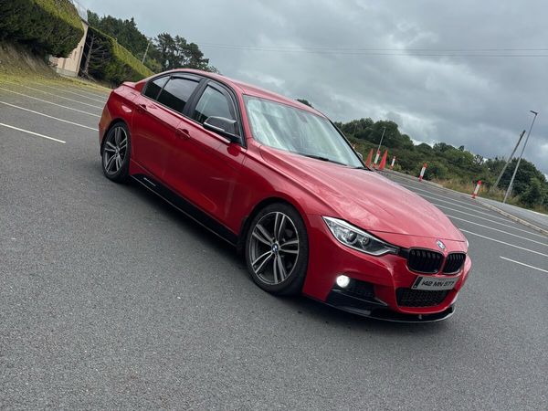 BMW 3-Series Saloon, Diesel, 2014, Red