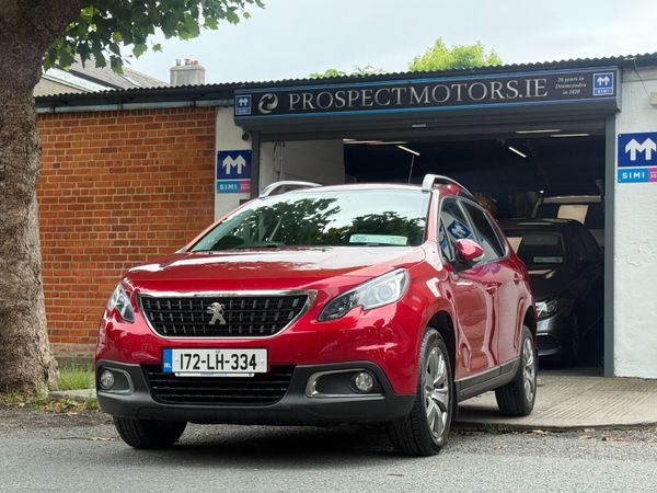Peugeot 2008 Estate, Diesel, 2017, Red