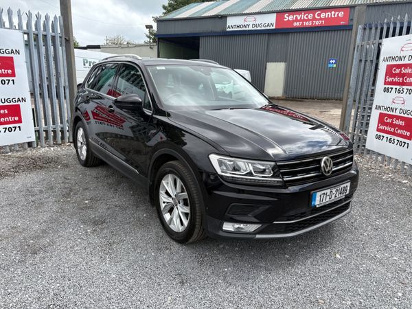 Volkswagen Tiguan SUV, Diesel, 2017, Black