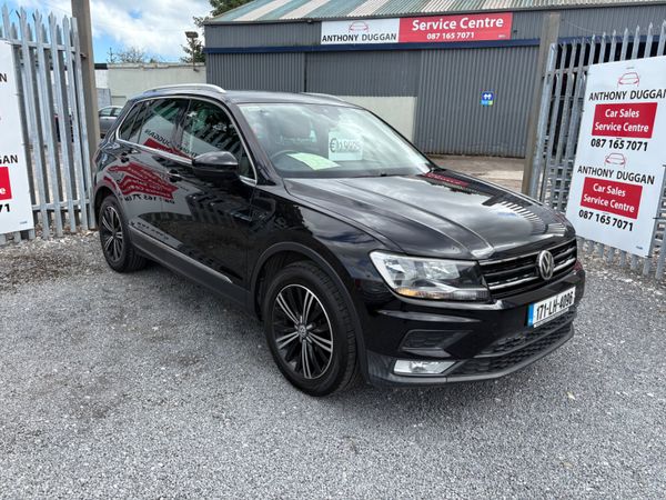 Volkswagen Tiguan SUV, Diesel, 2017, Black
