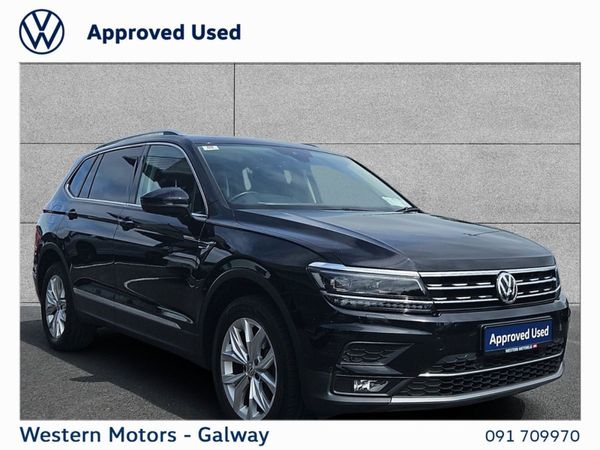 Volkswagen Tiguan Allspace SUV, Diesel, 2019, Black
