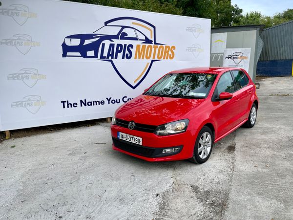 Volkswagen Polo Hatchback, Diesel, 2014, Red