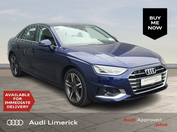 Audi A4 Saloon, Diesel, 2024, Blue