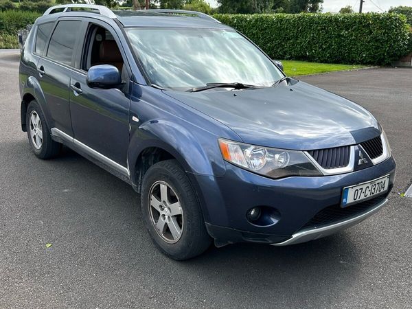 Mitsubishi Outlander SUV, Diesel, 2007, Blue