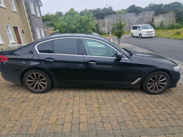 BMW 5-Series Saloon, Diesel, 2018, Black