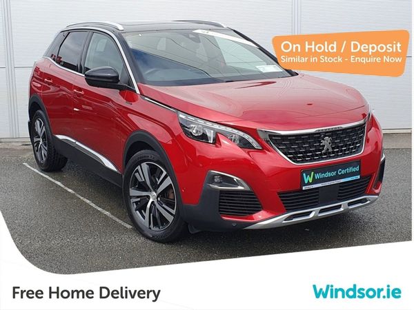 Peugeot 3008 MPV, Diesel, 2020, Red