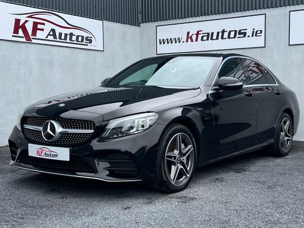 Mercedes-Benz C-Class Saloon, Diesel Hybrid, 2021, Black
