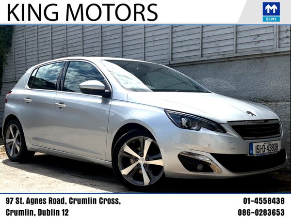 Peugeot 308 Hatchback, Diesel, 2015, Silver