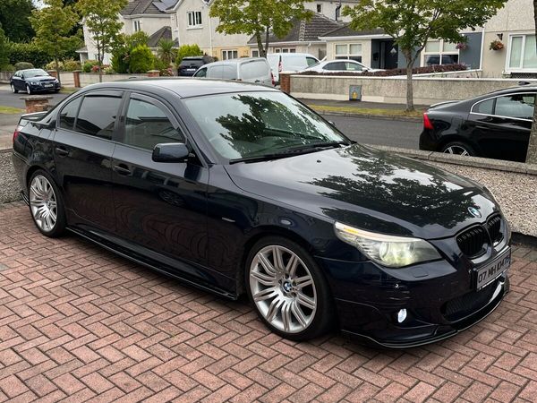 BMW 5-Series Saloon, Diesel, 2007, Black
