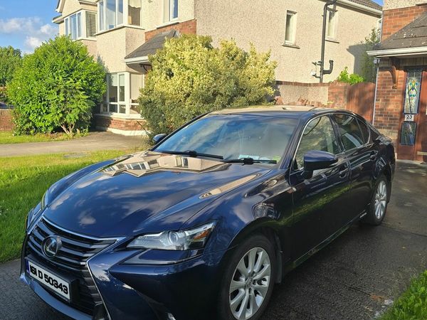 Lexus GS Saloon, Petrol Hybrid, 2016, Blue