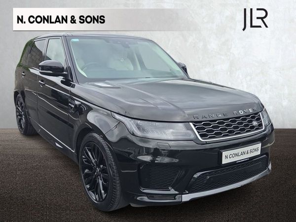 Land Rover Range Rover Sport SUV, Diesel, 2019, Black