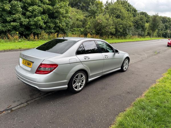 Mercedes-Benz C-Class Saloon, Diesel, 2008, Silver