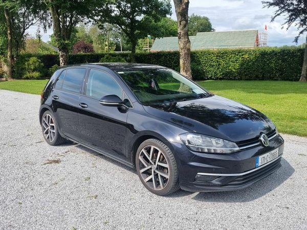 Volkswagen Golf Hatchback, Diesel, 2017, Black