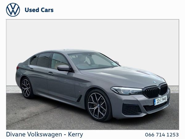 BMW 5-Series Saloon, Diesel, 2022, Grey