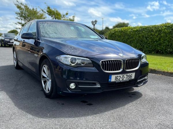 BMW 5-Series Saloon, Diesel, 2016, Blue