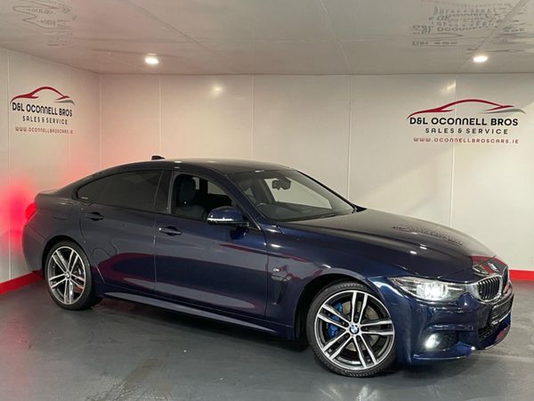 BMW 4-Series Saloon, Diesel, 2018, Blue
