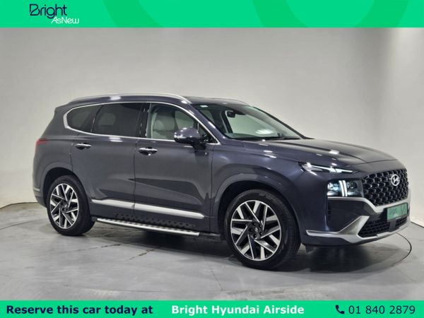 Hyundai Santa Fe SUV, Diesel, 2021, Blue