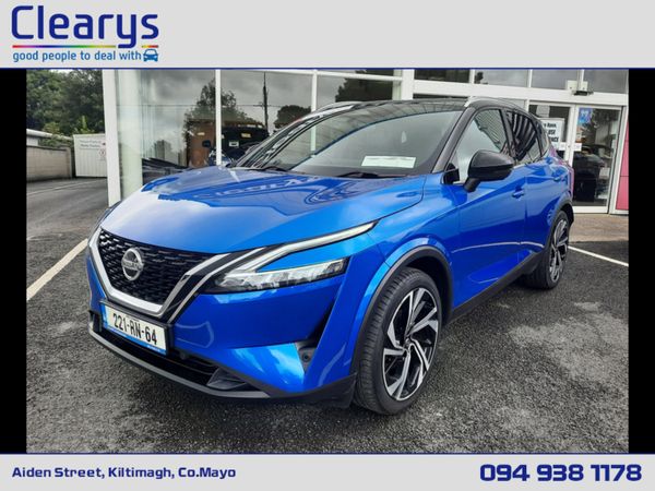 Nissan Qashqai MPV, Petrol, 2022, Blue