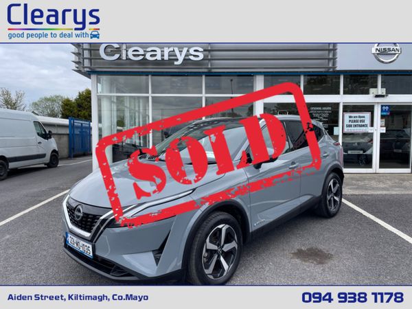 Nissan Qashqai MPV, Petrol Hybrid, 2023, Grey
