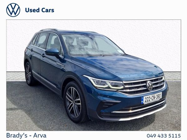 Volkswagen Tiguan SUV, Diesel, 2022, Blue