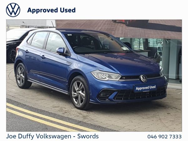 Volkswagen Polo Hatchback, Petrol, 2022, Blue