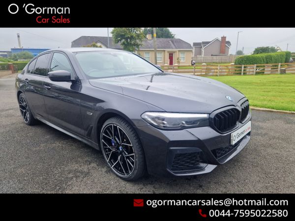 BMW 5-Series Saloon, Petrol Plug-in Hybrid, 2022, Grey