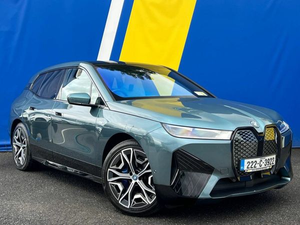 BMW iX SUV, Electric, 2022, Blue